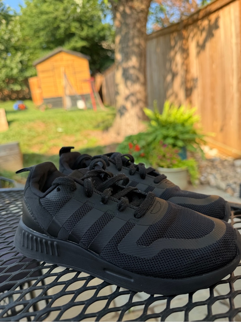 adidas Little Kids 13.5 All-Black Casual Sneakers